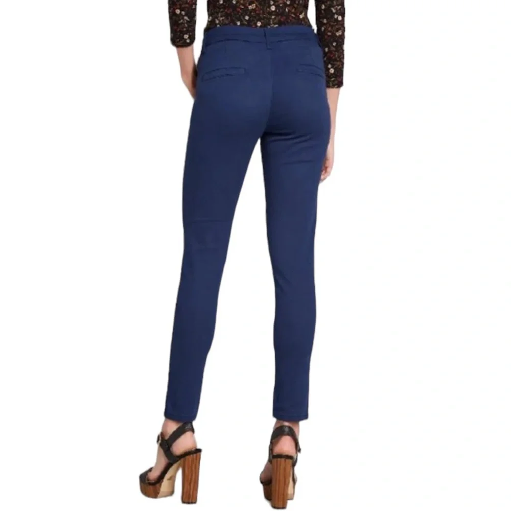 MODCLOTH woman's size 14 The Richmond straight leg midrise pockets ankle pants